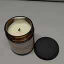 Sweet Water Decor Fresh Apple Blossom Soy Candle | Apple, Ambrosia Peach, Citrus, and Pineapple Scented Candles for Home | 9oz Amber Jar + Black Lid, 40+ Hour Burn Time, Made in the USA (Tan Label)