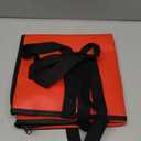 musbus Pizza Carrier Insulated Bags Large for Deliveries, Insulated Pizza Carrier Delivery Bag 20x20 Food Bag for Personal and Professional Use (20W x 20D x 6H, Red)