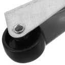 PRETYZOOM Heavy Duty Sliding Door Support Wheel Set with Nylon Rollers 5-Piece Anti-Sagging Door Bottom Guide Smooth Quiet Operation for Furniture and Office Chairs