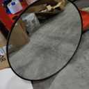 Round Bathroom Mirror for Wall, 2 Pack 26 inch Circle Bathroom Mirrors for Over Sink, Modern Circular Metal Frame for Vanity, Entryway, Bedroom, Living Room(Black)