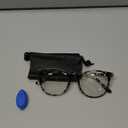 Gaoye Blue Light Blocking Glasses, Retro Round Eyewear Frame Anti Eyestrain Computer Glasses for Women Men (*Leopard)