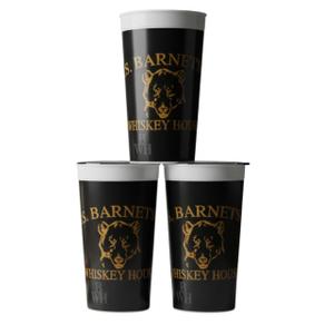 Barnett’s Whiskey House Cups 3 Pack 32 Oz