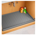 Jin&Bao Waterproof Under Sink Mat 40" x 19", Thick Silicone Mat Cabinet Protector for Kitchen and Bathroom, Shelf Liner, Home Organizer and Storage, Multipurpose Tray for Gadgets and Essentials