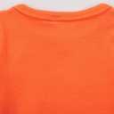 CuteOn Kids Toddler Boys T Shirts Long Sleeve Cotton 3-12Years (Orange)