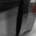 Emerson MW7302B Compact Countertop Microwave Oven with Touch Control, LED Display, 700W, 10 Power Levels, 6 Auto Menus, Glass Turntable and Child Safe Lock, 0.7 Cu., Ft. Black