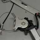 Front Driver Side Power Window Regulator with Motor Replacement for 2003 2004 2005 2006 2007 Honda Accord (Sedan 4-Door Only), Left, 741-306