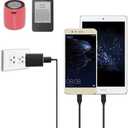 USB Micro Wall Charger Compatible with Samsung Galaxy Note, Tab A, E, S2, 3, 4, 7.0" 8.0" 9.6" 9.7" 10.1", SM-T280/350/580/113/377/560/713/813/530 Tablet with 5FT Charging Cable Cord [UL Listed]