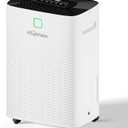 80 Pints Energy Star Dehumidifier Basement Home, Smart Silent Dehumidifier with Drain Hose, 1.32 Gal Water Tank, Intelligent Humidity Control, 24H Timer, for Large Room Bathroom Bedroom