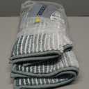 BSICPRO Bathroom Rugs and Mats Sets, 2 Piece Thick Absorbent Chenille Bath Mat Rug Set Non Slip, Soft Shaggy Bath Room Floor Mats for Bathroom, Machine Washable (Sea Green, 20" x 32" Plus 16" x 24")