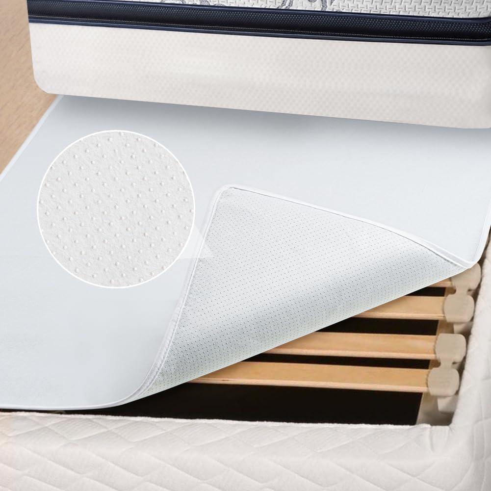 Mattress Slide Stopper and Gripper, Non Slip Mat for Bed Mattress, Non Slip Rug Pad Underlay Protector Keep Bed and Topper Pad from Sliding for Sofa, Mattresses (Grey, 71 x 78 inch)