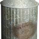 Vintage Industrial Farmhouse Chic Flowers and Plants Can with Handle (Does Not Come with Flowers)