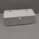 Power Strip Cover Box - Effectively Baby Proofs Power Strip with Patented Dual Lock. Convenient Side Openings for Cords & Cables. Protects Small Hands & Fingers