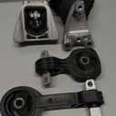 (Genuine OE Quality) Engine Motor Mount Compatible with Honda Civic 1.8L 2006-2011 Auto Transmission Motor Mount Replace A4530 A4534 A4543 A4546