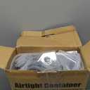 Cereal Containers Storage Set (4L / 135.2oz), 4PCS Airtight Food Storage Containers with Lids, Cereal Dispensers for Kitchen Pantry Organization and Storage with Pour Spout, 20 Labels, Marker