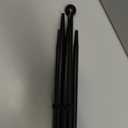 Black-Painted Post, Including Ground Spike - 6 Pieces