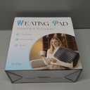 Extra Large Heating Pad for Back Pain Relief, 35"x20" Electric Heat Pads for Period Cramps & Body Shoulder, 9 Heat Settings, Auto-Off, Machine Washable, Dry Moist Heat, Gifts for Women Men, Gray