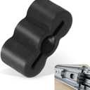 30 Pack Rubber Drawer Stopper Slide Bumper, Drawer Slides End Stoppers Replacement Parts for Kitchen Cabinets, Wardrobes, Furniture Drawers