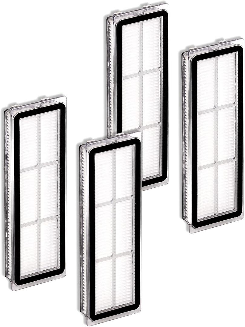 (4 Pieces) HEPA Filter Compatible With Dreame L10s Ultra, L10s Pro, L10 Ultra, Z10 Pro, S10, S10 PRO, S10 PLUS, B101CN, 1C, W10, X10+, L10 + plus, Z10 pro, D10 PLUS, Replacement Filters