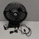 8" Clip on Fan, 20000mAh Rechargeable Fan Battery Portable, Strong Airflow
3 Speeds, USB Fan Small Desk Fan Personal Quiet Fan for Office, Stroller, Bedroom, Camping, Gifts for Men