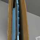 Subekyu 9 Tier Paper Letter File Tray Organizer for Desk, Large Mesh Desk Folder Sorter Organizer with Handle, Include 6 Pcs Adjustable Height Slid Tray for Office Home School Supplies Storage, Blue