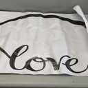 Love Wedding Anniversery Giftsl Stickers Beautiful Forever Heart Love Always Infinity Symbol Bedroom Living Room Art Decoration 23 x 10 in Black (4)