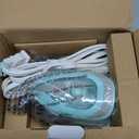 PIOMATIC Mini Travel Steam Iron for Clothes with Dual Voltage, Temperature Control, Non-Stick Soleplate and Cord Storage, Ideal for Sewing, Quilting and Handcraft