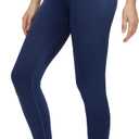 NANJI Seamless Leggings for Women - Scrunch Butt Lifting No Front Seam Mid Waist Squat Proof Active Workout Gym Yoga Pants (Blue, XL)
