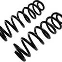 Rear Coil Spring Set Compatible with 2009-2018 Ram 1500 2wd 4wd Provide 50% Carrying Capability