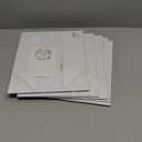 Gift Box, 10' x 6' x 3', 5PCS, White, Luxury Gift Packaging with Magnetic Closure Lid, Ideal for Christmas, Thanksgiving, Wedding, Mother's Day, Birthday Gifts