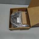 Estmoon Door Lock Matte Black Door Knob with Lock, Heavy Duty Keyed Front Door Handle Exterior Lockset, Entrance Exterior Door Knob for Bedroom, Bathroom, Front Door, Office, 1 Pack