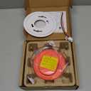 Kidde Smoke and Carbon Monoxide Detector, Hardwired with AA Battery Backup, LED Status Lights, Interconnected, 85 dB Alarm, 5 inches, 30CUAR, 1 Pack