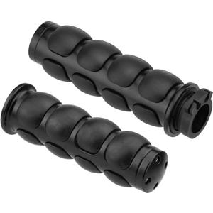 Motorcycle Hand Grips 1 Inch 25MM Handlebar Grip Throttle Non-Slip Universal Compatible with Harley Davidson Dyna Sportster 883 Road King Electra Glide Street Glide