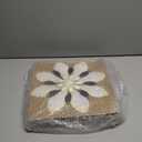 3 Pieces Metal Flower Wall Art, Flower Art Wall Decor, 3d Design Floral Wall Art, Rustic Wall Decor, Farmhouse Wall Decor Multiple Floral Hanging Decor for Bathroom Living Room Bedroom, Housewarming Gifts