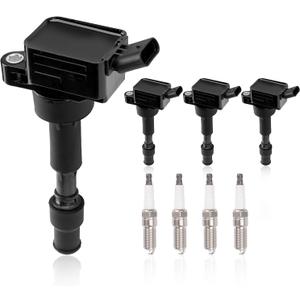 UF816 Set of 4 Ignition Coil Packs & Spark Plugs Compatible with 2016-2021 Hyundai Elantra Kona Sonata Hybrid Veloster Kia Forte Optima Hybrid Soul 2.0L Replace# 27300-2E601 49137 GN10877 UF816 Set of 4 Ignition Coil Packs & Spark Plugs Compatible with 2016-2021 Hyundai Elantra Kona Sonata Hybrid Veloster Kia Forte Optima Hybrid Soul 2.0L Replace# 27300-2E601 49137 GN10877
