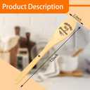 Dog Grandma Cooking Wooden Spoons - DogGrandma Gifts Wood Spoons, DogLovers Gifts for Women Wooden Cooking Utensils, World's Best Dog Grandma Kitchen Gift Kitchen Accessories, 12 Inch