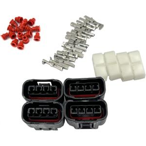 4pcs Ignition Coil Plug Connector Compatible with 4Runner Avalon Camry Celica Corolla Echo FJ Cruiser Highlander 90980-11885