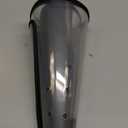 Dog Cone Collar, Transparent Recovery Cone for Large Medium Small Dogs, Soft Elizabethan Collar After Surgery to Prevent Licking Wound, Enhanced Visibility Patented (L(Neck:14-17.25"))