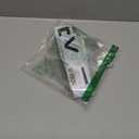 Sports Line 3D Raised Hood and Rear Letter Emblems with 4M Adhesive Backing Compatible with Auto Accessories(DC Bright Black)