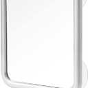 Shower Mirror Fogless for Shaving, Rectangle with 4 Suction Cups Fogless Shower Mirror with Razor Holder Drop-Proof & Rust-Resistant (9.4"L x 6.3"W)