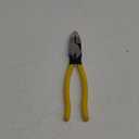 Klein Tools D213-9NE-CR Lineman's Crimping Pliers, Made in USA, Streamlined High-Leverage Design Made of Induction Hardened Steel, 9-Inch