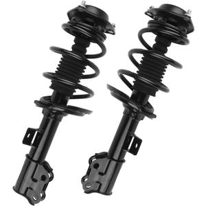 KUSATEC Front Pair Complete Struts Shock Absorber fit for 2011-2016 Hyundai Elantra; 172709 172708 Left/Right Struts with Coil Spring Assemblies