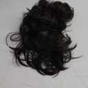 Kaneles Black Mullet Wigs for Men 70s 80s Costumes Mens Fancy Party Accessory Cosplay Hair Wig