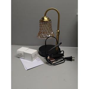 Candle Warmer Lamp with Timer, Wax Candle Warmer Light with 2 Bulbs, Electric Candle Warmer for Jar Candles, Adjustable Height and Dimmable Wax Warmer Lamp, 2/4/8H Timer, Modern Decor Home