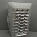 SmartStore Classic 10 Clear Plastic Storage Boxes, 8L/8.5QT BPA-Free Stackable and Nestable Container with Secure Lid, Swedish Made Plastic Bins for Organization, L13.39 x W9.84 x H6.3-10 Pack