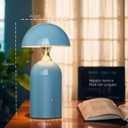 HOMY New Blue Pure Craft Desk lamp Indoor Home Improvement Lighting Outdoor Camping Atmosphere Lamp Nightlight LED Bedroom, Living Room, Home Office, Patio, Bathroom, Dining Table