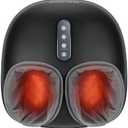 Medcursor Foot Massager Machine with Heat, Feet Massage Delivers Relief for Tired Muscles & Plantar, Deep Kneading Therapy, Multi-Level Settings for Home, Office Use, Size up to 13"