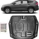 Engine Splash Shield Fit for Honda CR-V 2007 2008 2009 2010 2011 2012 2013 2014 Engine Case Guard Under Cover Compatible with CRV Front Engine Guard Mud Flaps