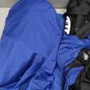 UMARDOO Family Beach Tent Canopy Sun Shade Portable 1010FT, Large Wind Resistance Beach Sun Shelter Easy Setup with Packable Carry Bag for Outdoor Travel UPF 50+ (Blue) (10X10 FT. 4Poles)