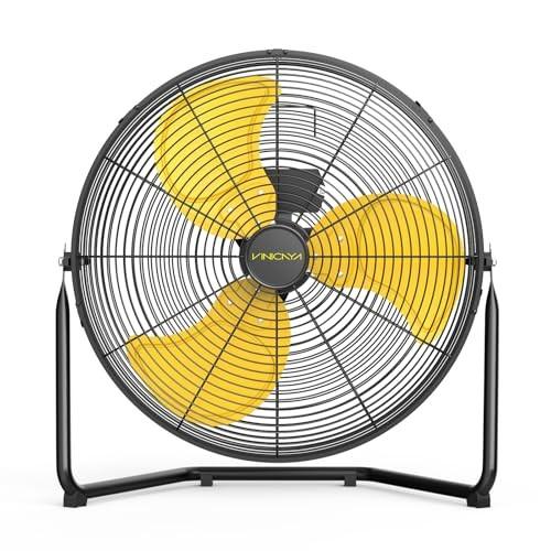 18 Inch Industrial Wall Fan, 4800 CFM Industrial Metal Wall Mount Fan