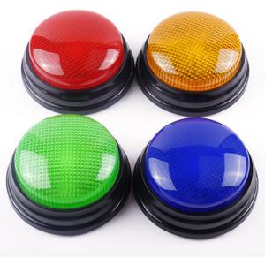 BEAN LIEVE 4-Pack Game Buzzers - Family feud Buzzer with Lights and Sounds, Answer Buzzers for Classroom, Quizzes Party, Buzzer for Game Show for Kids, Adults and Teacher Supplies